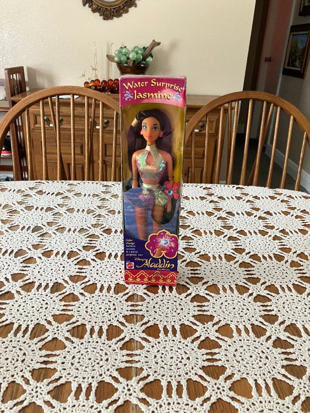 NOS Vintage 1994 Mattel Disney’s Aladdin the Series Water Surprise Jasmine